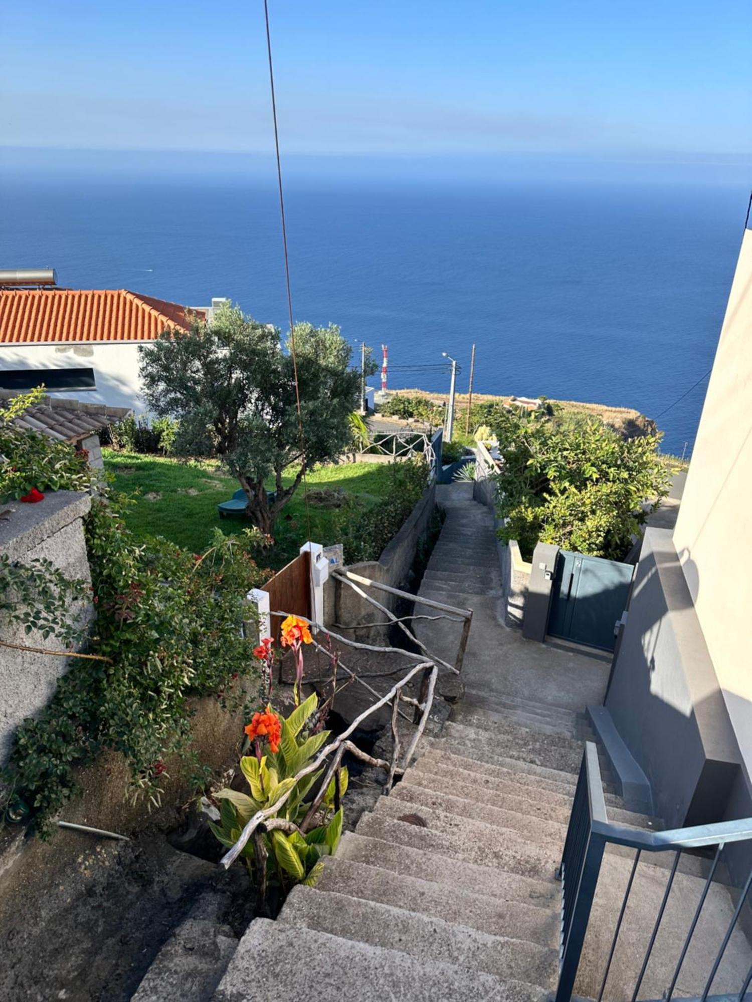 Villa Cozy Sea View House Faja Da Ovelha Calheta  Esterno foto